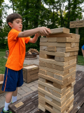 Giant Lawn Games at Circle O Lodge e