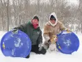 Winter with Juan and Duke